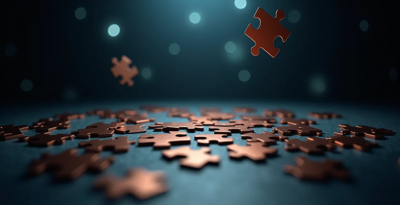 Représentation symbolique des différentes compétences dans un escape game